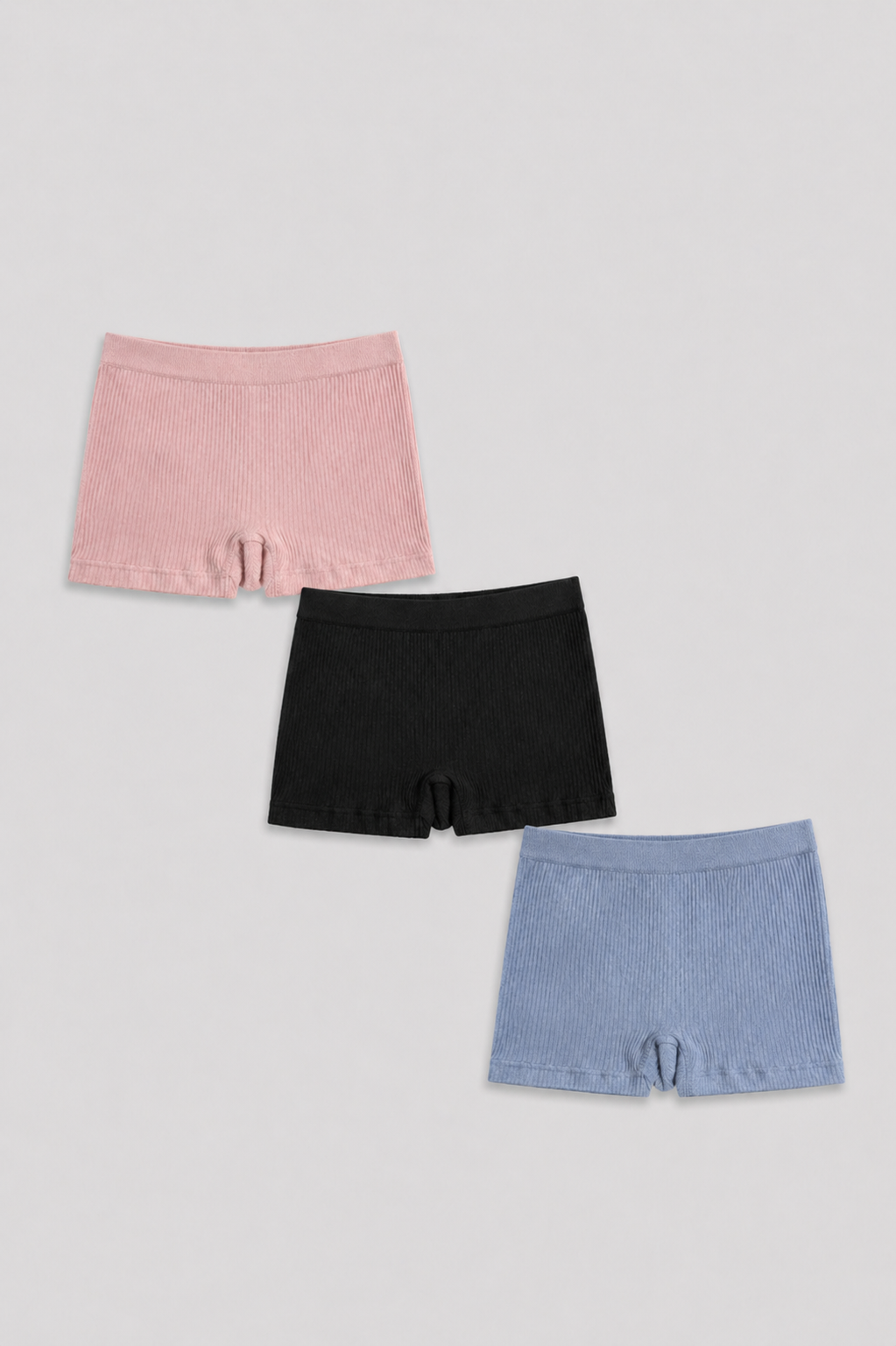Szorty damskie – zestaw 3 szt